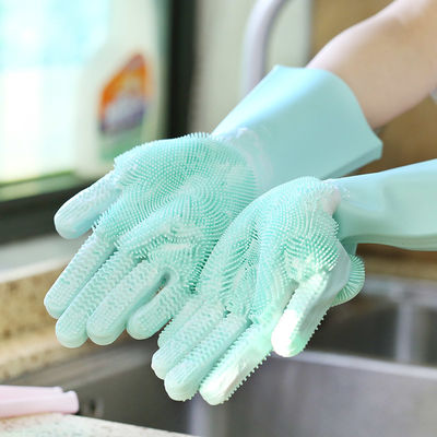 Silicone Dishwashing Gloves for Temperature Range -40 220 C Highly Welcome OEM/ODM