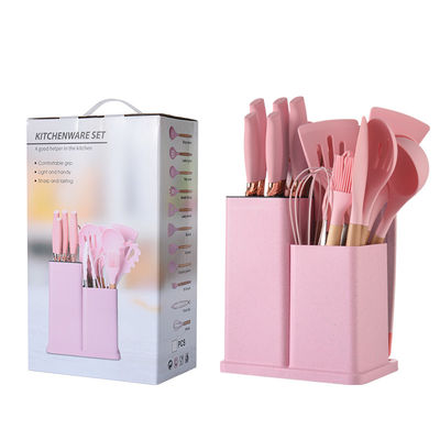 19 Pcs Non-Stick Silicone Kitchen Utensils Set Durable Cooking Tools for Your Kitchen