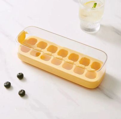 Ice Cube Making 7-Hole 14-Hole and 21-Hole Pressing Ice Box Silicone Ice Making Model