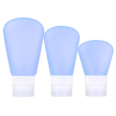 Convenient Silicone Travel Bottle Kit Volume 37ml / or Custom 89ml Sample Free Sample