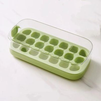Ice Cube Making 7-Hole 14-Hole and 21-Hole Pressing Ice Box Silicone Ice Making Model