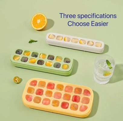 Ice Cube Making 7-Hole 14-Hole and 21-Hole Pressing Ice Box Silicone Ice Making Model