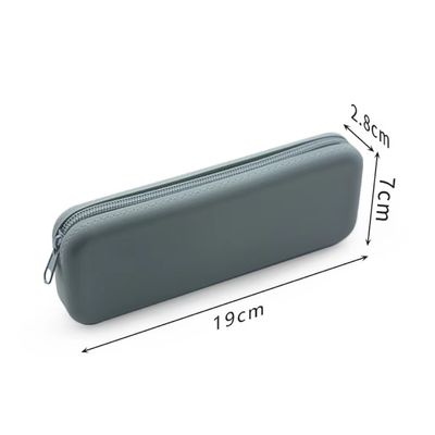 Logo Welcome Customization Student Silicone Storage Bag for Organizing Pens and Tools