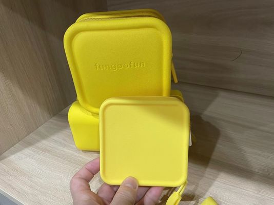 Customized 100% Food Grade Silicone Cosmetic Bag Storage Box for Makeup Accessories