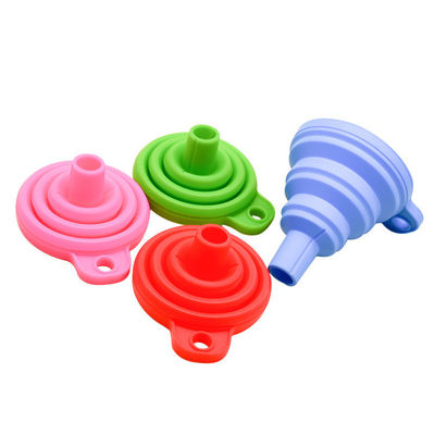 Silicone Folding Funnel The Perfect Addition to Your Kitchen for Utensil Dispensing