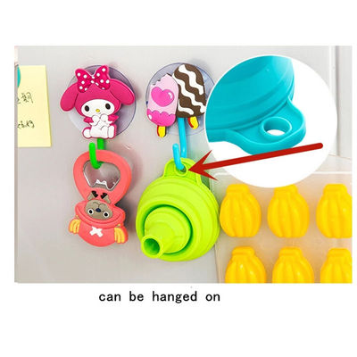 Silicone Folding Funnel The Perfect Addition to Your Kitchen for Utensil Dispensing