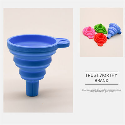 Silicone Folding Funnel The Perfect Addition to Your Kitchen for Utensil Dispensing