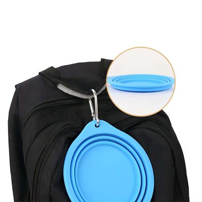 Travel-Friendly Silicone Pet Bowl for Slow Food and Drinking Water on Outdoor Adventures