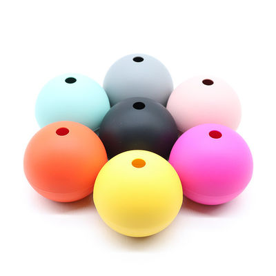 Customized Logo Acceptable 2.5 inch Silicone Ice Ball Maker for Whiskey Wine Cocktail