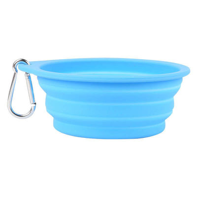 Travel-Friendly Silicone Pet Bowl for Slow Food and Drinking Water on Outdoor Adventures