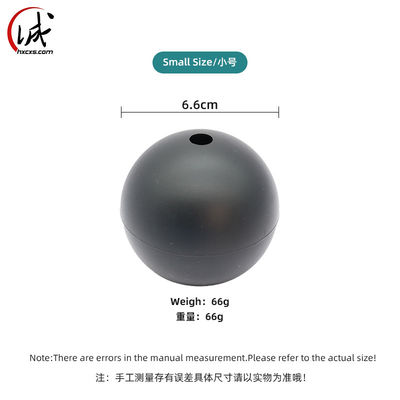 Customized Logo Acceptable 2.5 inch Silicone Ice Ball Maker for Whiskey Wine Cocktail
