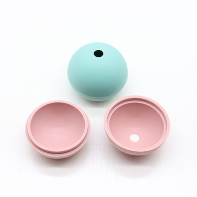 Customized Logo Acceptable 2.5 inch Silicone Ice Ball Maker for Whiskey Wine Cocktail