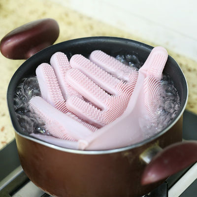 Silicone Dishwashing Gloves for Temperature Range -40 220 C Highly Welcome OEM/ODM