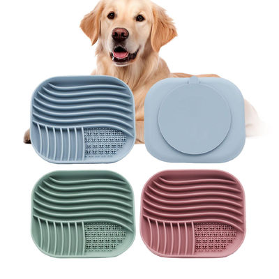 2024 Silicone Pet Slow Feeder BPA Free Licking Mat for Dogs and Cats Large Suction Cup