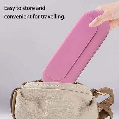 Logo Customized Silicone Travel Cosmetic Organizer for Women and Girls