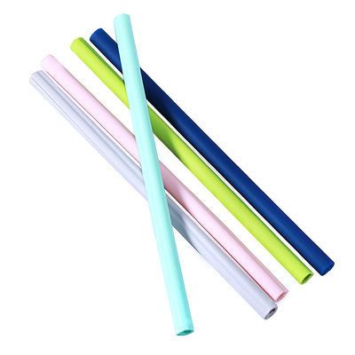 Shenzhen Sells Bpa Free Silicone Openable Straw for Travel Custom Color 230*11mm/17g