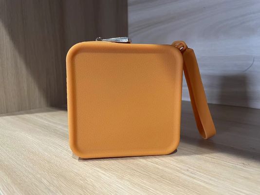 Jewelry and Makeup Storage Bag Customized Silicone Cosmetics Box for Girls' Accessories