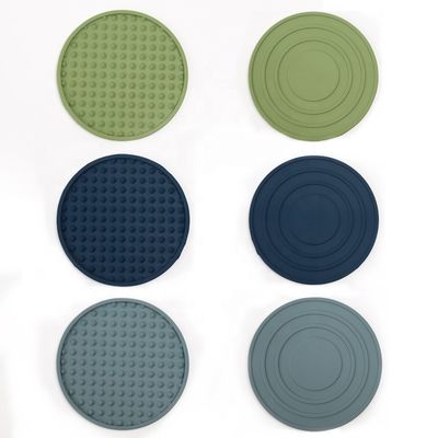 Silicone insulated cushion Coast Function Home Deco Cute Coaster Customized Designs