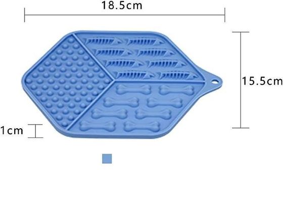 Item Type Pet Slow Feeder Mat Customized Licking Pad for Dogs and Cats Silicone Mat