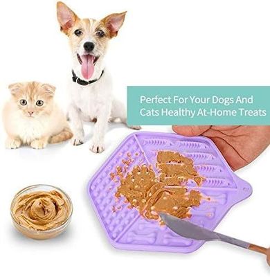 Item Type Pet Slow Feeder Mat Customized Licking Pad for Dogs and Cats Silicone Mat