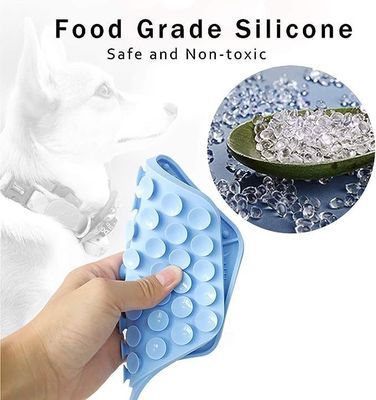 Item Type Pet Slow Feeder Mat Customized Licking Pad for Dogs and Cats Silicone Mat