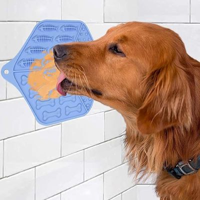Item Type Pet Slow Feeder Mat Customized Licking Pad for Dogs and Cats Silicone Mat