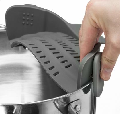 Adjustable Silicone Clamps The Perfect Fit for Utensils Type Colander Filters and POTS