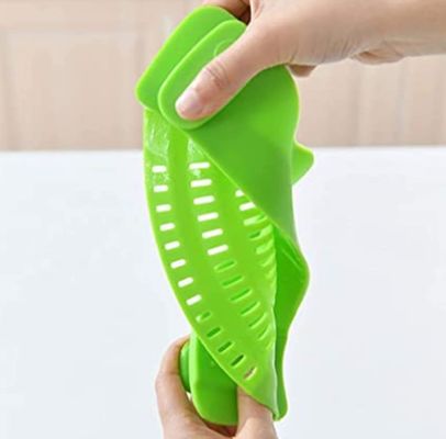 Adjustable Silicone Clamps The Perfect Fit for Utensils Type Colander Filters and POTS