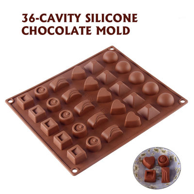 Multi Shapes Silicone Molds Perfect for Making Custom Chocolate and Jelly Bean Molds