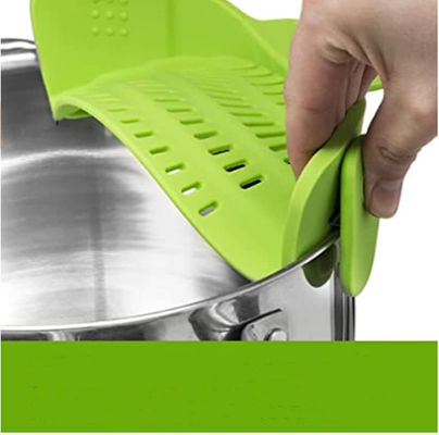 Adjustable Silicone Clamps The Perfect Fit for Utensils Type Colander Filters and POTS