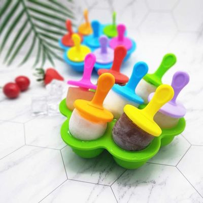 145g Reusable Silicone Ice Pop Maker with Stick Top Selling BPA Free Popsicle Mold