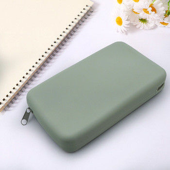 Waterproof Silicone Travel Cosmetic Bag for Sundries Custom Printed and Affordable