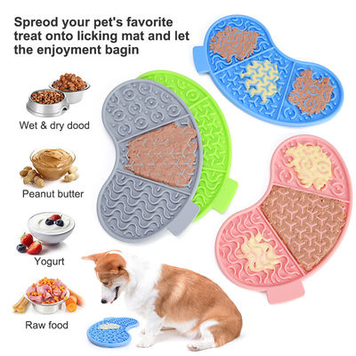 Custom 3 in 1 Puzzle Toy for Pet Anxiety Relief Non-slip BPA Free Food Grade Lick Mat