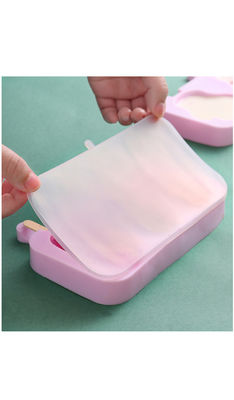 BPA Free Customized Design Silicon Ice Cream Popsicle Mold Making with Stick