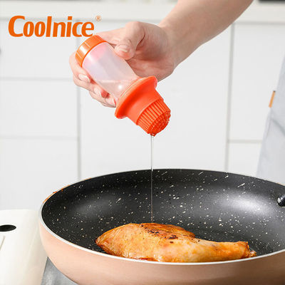 Convenient Tools Silicone Bottle and Oil Brush for Cooking Needs