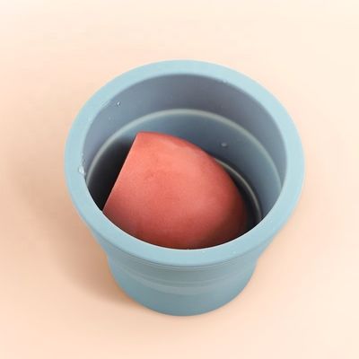 Beauty Egg Cleaning Tool Wellfine Silicone Folding Brush Cleaner Cup for Beauty Care