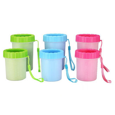 Silicone Brushes for Clean-up Wholesalebottle Coverable Pet Clebottom Coverfeet Cleaner