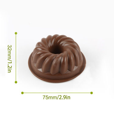 Nonstick Silicone Donut Pan Molds Ideal for Baking and Stocked in Various Shapes