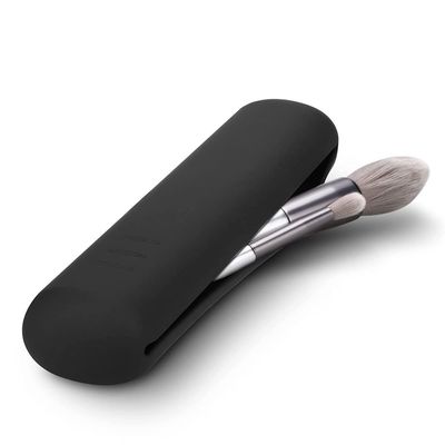 Modern Design 100% Food Grade Silicone Cosmetic Brush Storage Box with Magnet Closure