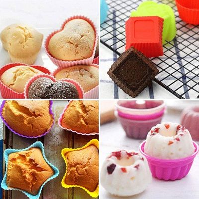 Nonstick Silicone Donut Pan Molds Ideal for Baking and Stocked in Various Shapes