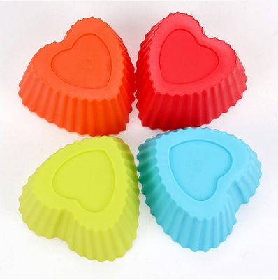 Reusable Baking Cups Mini Silicone Bake Tool Cupcake Liners Cake Decorating Tip Set