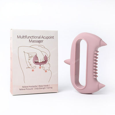 Neck Silicone Massage Instrument for Key Meridians Brushing and Face Acupoint Massage