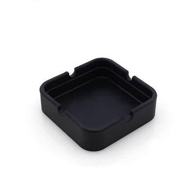 REACH Certified Silicone Ashtray for Cigarettes Smoking Cigar 4 Lighter Rest Included