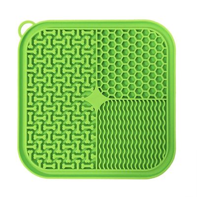 Pet Slow Feeder Silicone Lick Mat for Cats and Dogs Eco-friendly Custom Pet Bowl