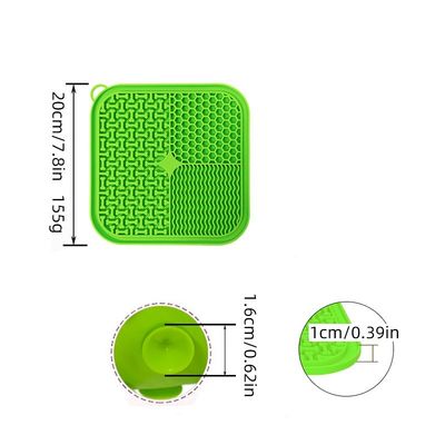 Pet Slow Feeder Silicone Lick Mat for Cats and Dogs Eco-friendly Custom Pet Bowl