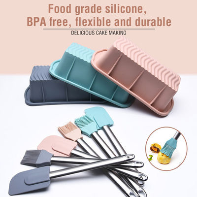 Silicone Baking Cake Pan Cookie Sheet Molds Tray Set BPA Free Heat Resistant Liners
