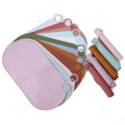 Modern Design Round Scallop Silicone Placemat for Kids' Dining Table OEM/ODM Welcome