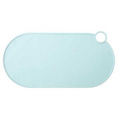 Modern Design Round Scallop Silicone Placemat for Kids' Dining Table OEM/ODM Welcome