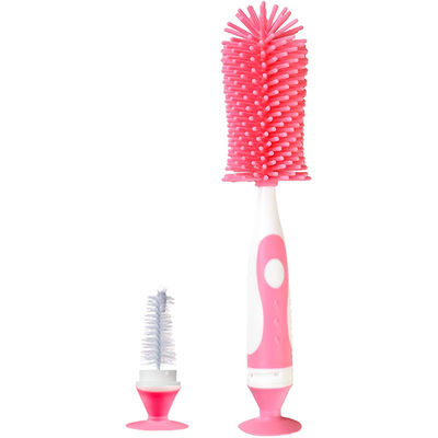 Silicone Bottle Cleaning Brush With Nipple Cleaner For Baby Bottles 10.4*2.2 in /26.5*5.8