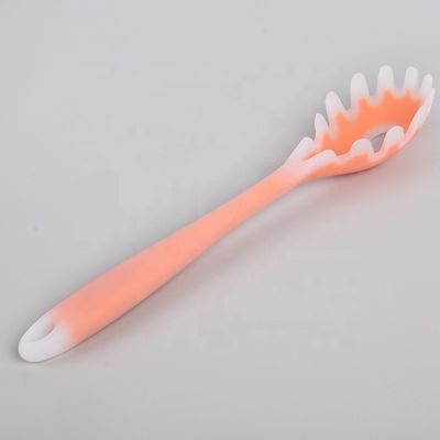 Non-stick Portable Silicone Pasta Spoon for Cooking Eco-friendly Kitchen Utensil